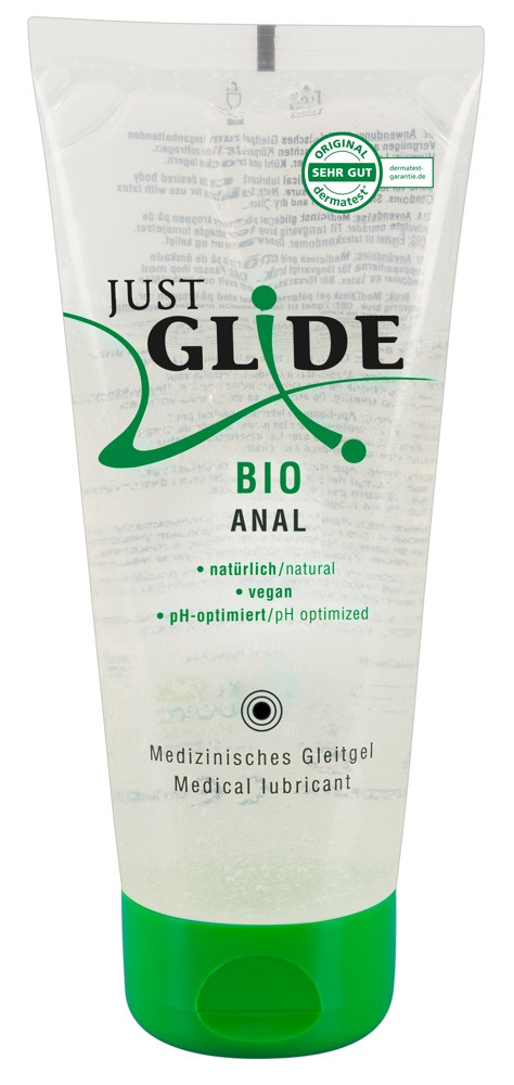 Лубрикант Just Glide Bio Anal, 200 мл