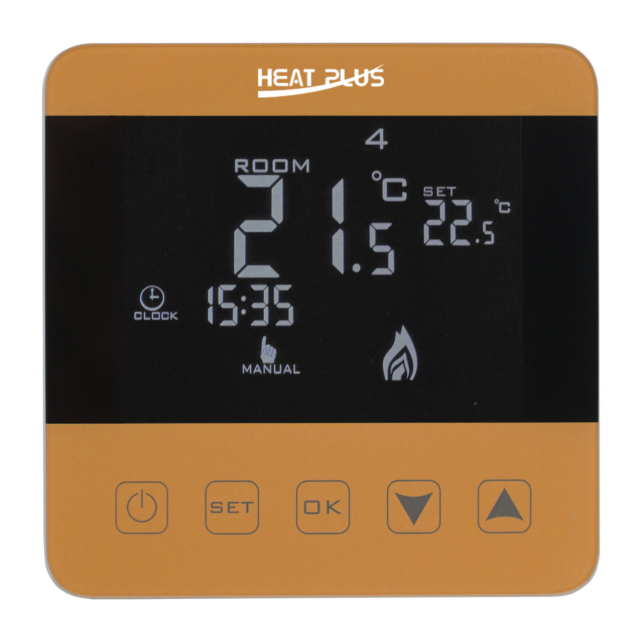 Терморегулятор Heat Plus BHT-320 Золотий