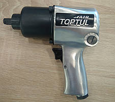 Пневмогайковерт для шиномонтажу 1/2" 814N/m 8000об/хв 2,6 кг KAAA1660B TOPTUL, фото 3