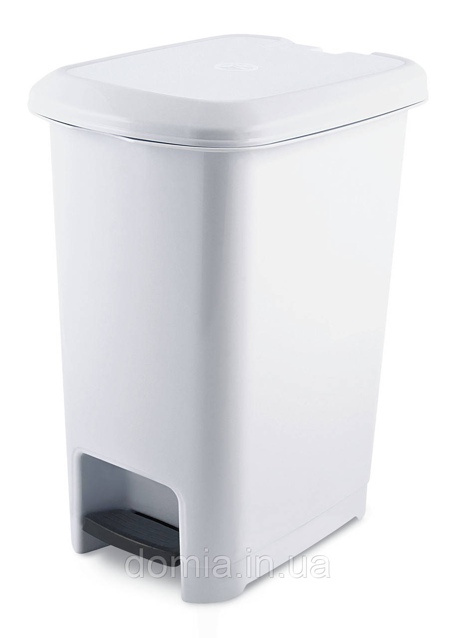 Бак для сміття "SLIM" з педаллю(32 X 23 X 40 CM) UCSAN plastik 15 л. M-1052