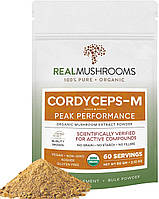 Real Mushrooms Cordyceps / Кордицепс органік порошок 60 г