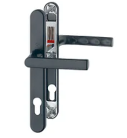 Нажимний гарнітур HOPPE Liege Льєж для дверей товщиною 67-72 мм E-92 мм колір антрацит