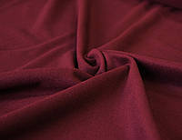 Пальтовая тканина натуральна італійська кашемір з вовною кольору марсал однотонна CH 184