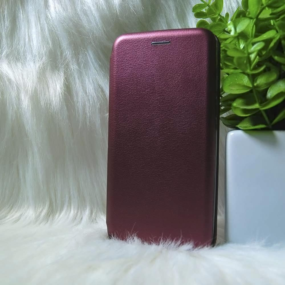 Чохол-книжка Nokia 3.1+ бордовий