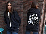 Стильний жіночий батнік " Anti Social Social Club" Angelo Style, фото 5
