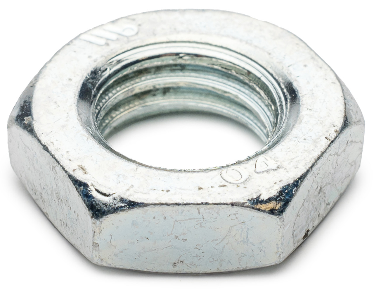 Гайка шестигранна низька М22 DIN 439B оцинкована, фото 1