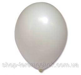 Повітряні кулі білі пастель 30 см BelBal Бельгія 5 шт., фото 1