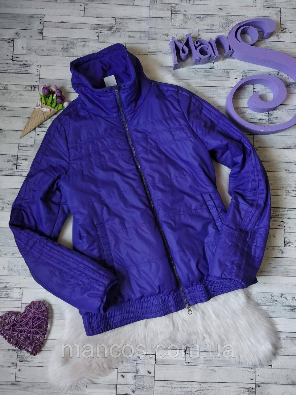 Куртка жіноча Adidas фіолетова Розмір 46(М)