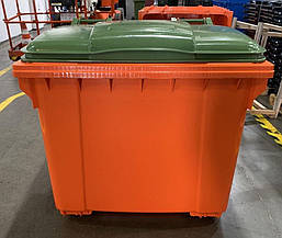 Контейнер пластиковий ESE 1100 л, фото 5