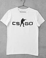 Футболка CS GO (Counter Strike) Белый, S