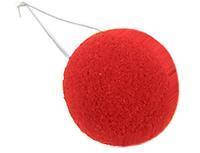 Клоунський Носик червоний поролоновий