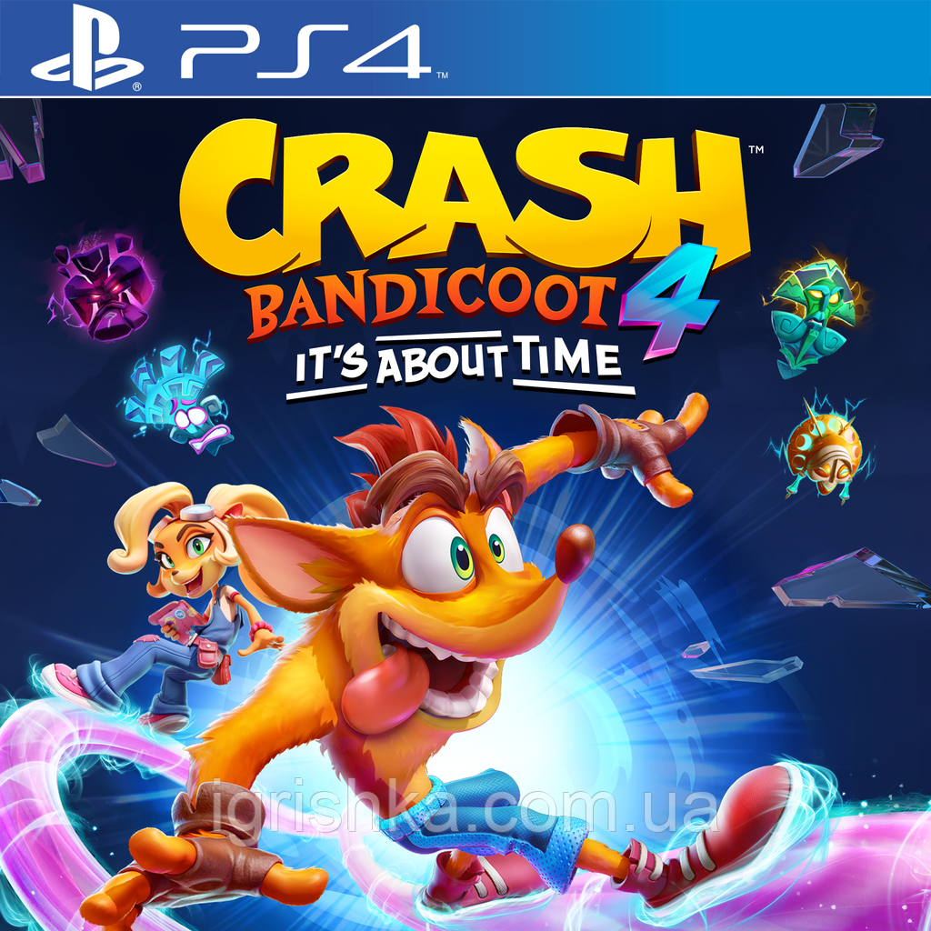 Crash Bandicoot 4: Це питання часу Ps4 (Цифровий аккаунт для PlayStation 4) П3, фото 1