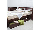 Двоспальне ліжко Мікс Кароліна дерев'яна, фото 5