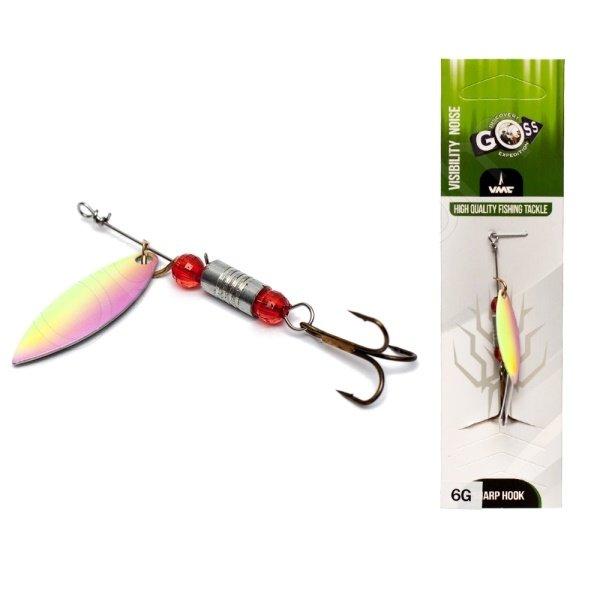 Блешня-вертушка Goss V-12 6г