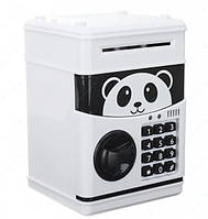 Копилка-сейф детская Панда с кодовым замком