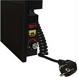 Керамічна рушникосушка для ванної Africa Kolibri–T2 графітова з регулятором потужності, фото 5