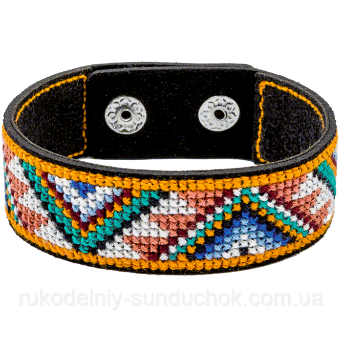 Набор для вышивания нитками на искусственной коже FLHL-031