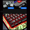 Клавіатура комп'ютерна ігрова з підсвіткою V200 + писка, фото 9