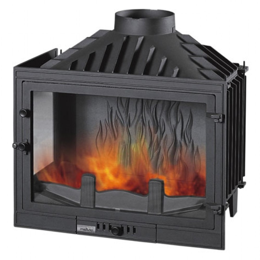 Камінна топка UNIFLAM 700 STANDARD з шибером ліве бічне скло