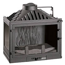 Камінна топка UNIFLAM 700 STANDARD з шибером ліве бічне скло, фото 2