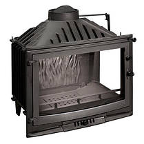 Камінна топка UNIFLAM 700 SELENIC з шибером праве бокове скло, фото 2