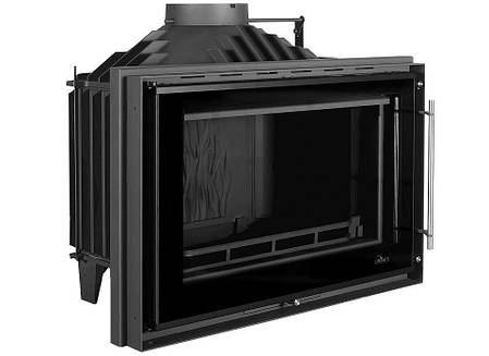 КАМІННА ТОПКА UNIFLAM 850 Prestige з шибером, фото 1