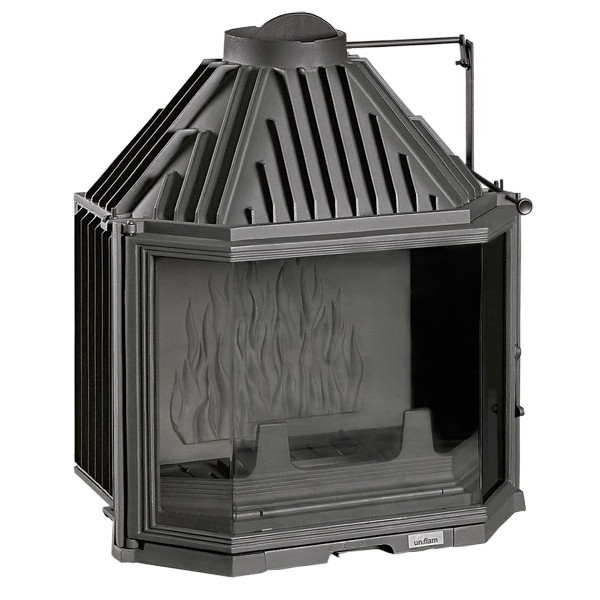 Камінна топка UNIFLAM 700 PRYZMAT з шибером