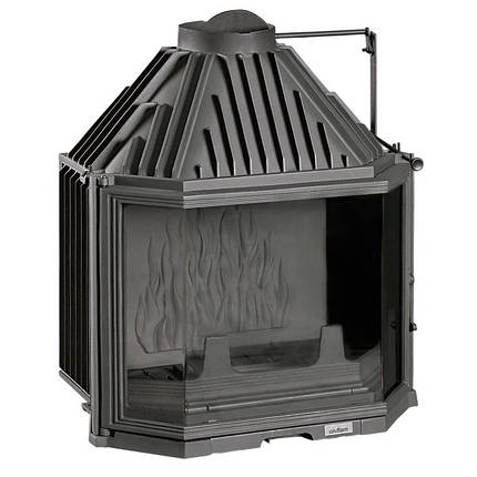 Камінна топка UNIFLAM 700 PRYZMAT з шибером, фото 1