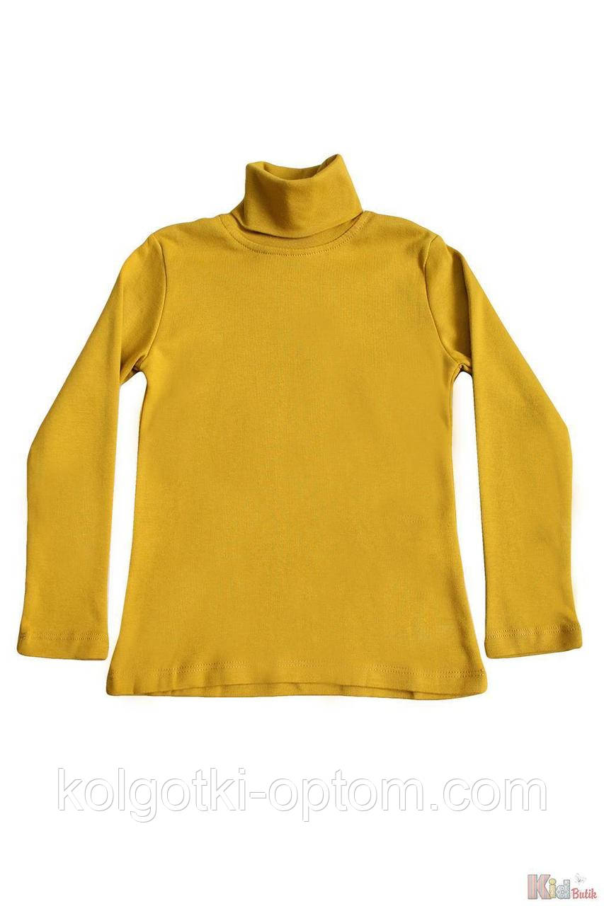 ОПТОМ Упаковка (158-164-170-176) Гольф гірчичний базовий для старшої дівчинки-підлітка Lovetti 1111000001771, фото 1