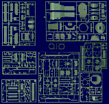 Пластикова модель 1/35 Roden 802 Броньований автомобіль Rolls Royce Pattern 1920 з пустиними шинами, фото 3