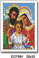 Алмазна мозаїка "Свята сім'я" 20*30 см OSC 012