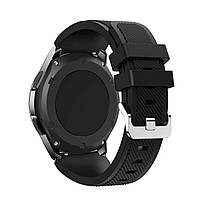 Ремешок для часов Silicone bracelet Universal Type С, 22 мм., Black, фото 4