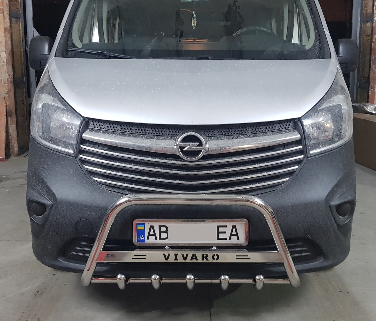 Кенгурник на Opel Vivaro (c 2014 —) Опель Віваро PRS, фото 1