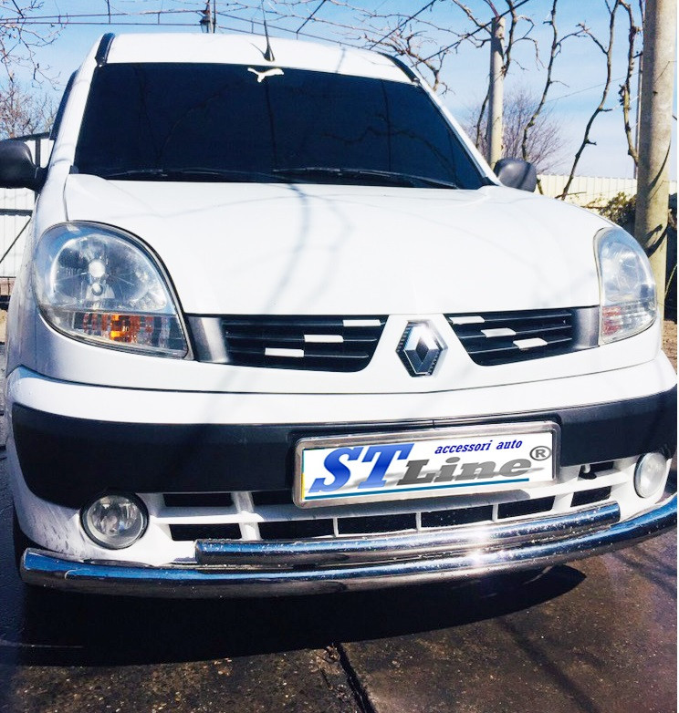 Кенгурник подвійний вус на Nissan Kubistar (1999-2008) Ніссан Кубистар, фото 1