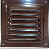 Вентиляционная решетка 200х200 мм металлическая белый MVR 20 W, фото 9