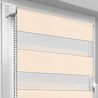 Роллеты на окна День - Ночь ТМ "Oasis" Бисквит