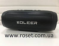 Беспроводная портативная Bluetooth колонка Koleer S1000 (цвет золотой))