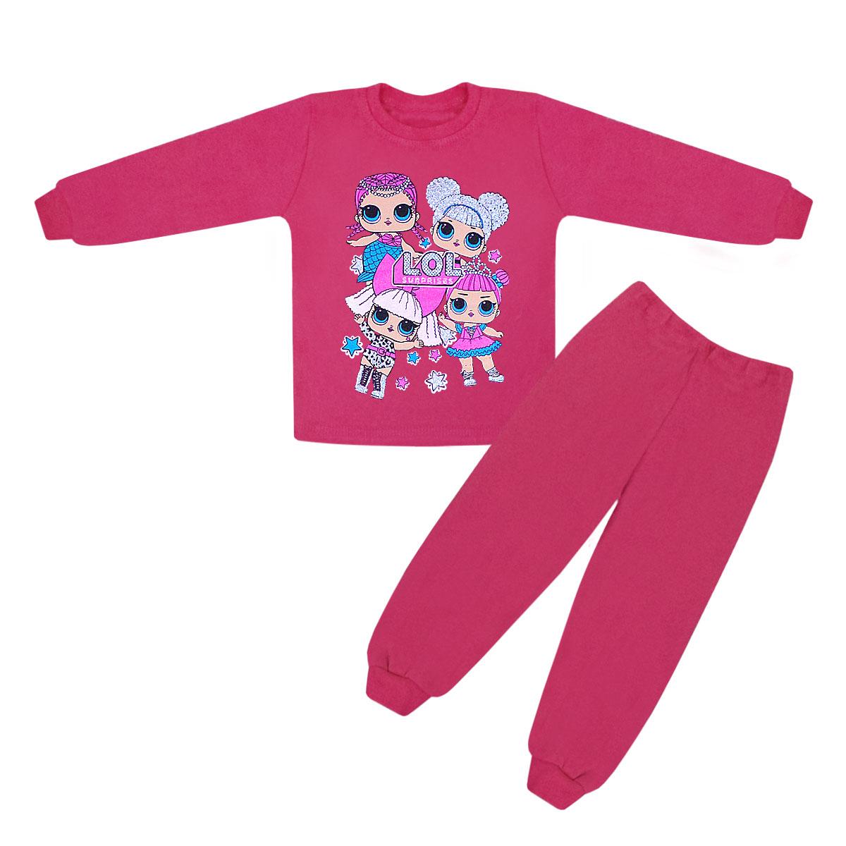 Детская пижама для девочки LOL интерлок 1-2 года - фото 1 - id-p7750779