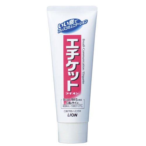 LION Etiquette Освіжаюча зубна паста для профілактики неприємного запаху і карієсу, 130 г
