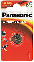 Батарейки PANASONIC CR 1616 BLI 1 LITHIUM (CR-1616EL/1B)