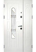 Двері на замовлення, теплі двері, індивідуальні розміри, двері з ковкою та склом