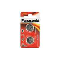 Батарейки PANASONIC CR 2025 BLI 2 LITHIUM (CR-2025EL/2B)