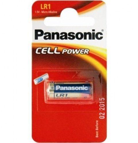 Батарейки PANASONIC LR1 BLI 1 (LR1L/1BE) - фото 1 - id-p1260477383