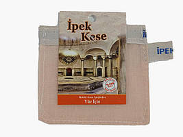 Кесе для обличчя IPEK (шовк) 8х8 см для хамма — турецької бані