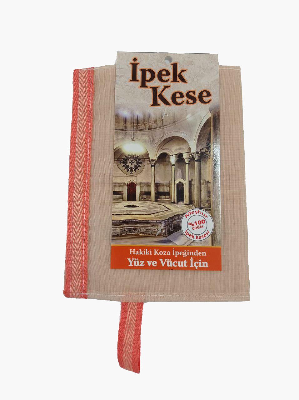 Кесе для тіла IPEK (шовк) 24х16см для хамма — турецької бані