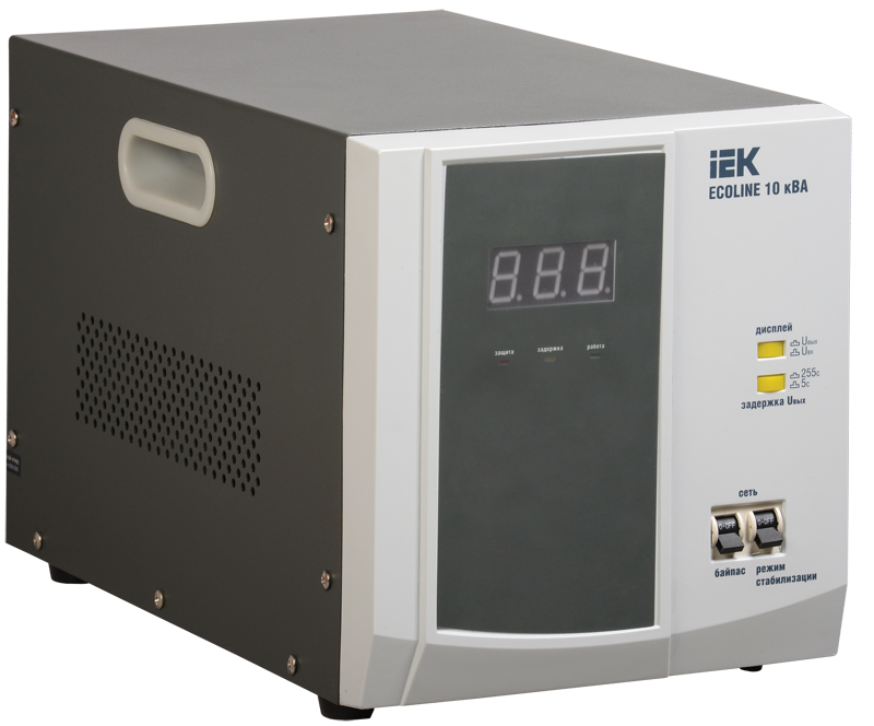 Стабілізатор напруги переносної ECOLINE 10 кВА IEK