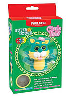 Набор для творчества и рисования Paulinda Circle Baby Кот зеленый, заводной механизм (PL-081177-3)