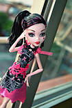Монстр хай Дракулаура Страх, Камера, Мотор Monster High Frights, Camera, Action! Black Carpet Draculaura Doll, фото 3