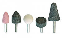 Набор шлифовальных камней 5шт (шток 6 мм) MEGA