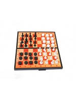 Шахи 2 в 1 (крочки + шахмати) Максимус